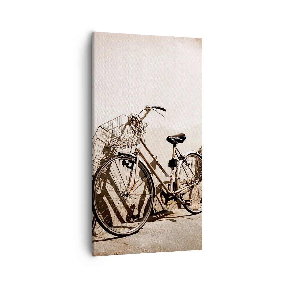 Bild auf Leinwand - Leinwandbild - Der unvergessliche Charme der Vergangenheit - 55x100 cm