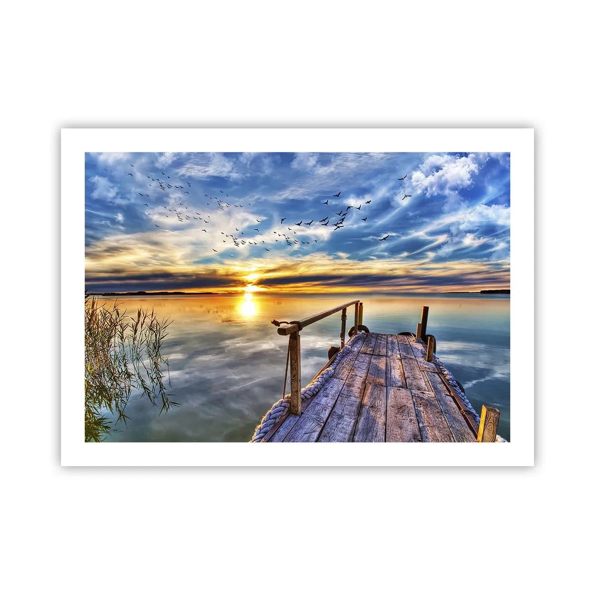 Poster - Der Wind geht zur Ruhe - 70x50 cm