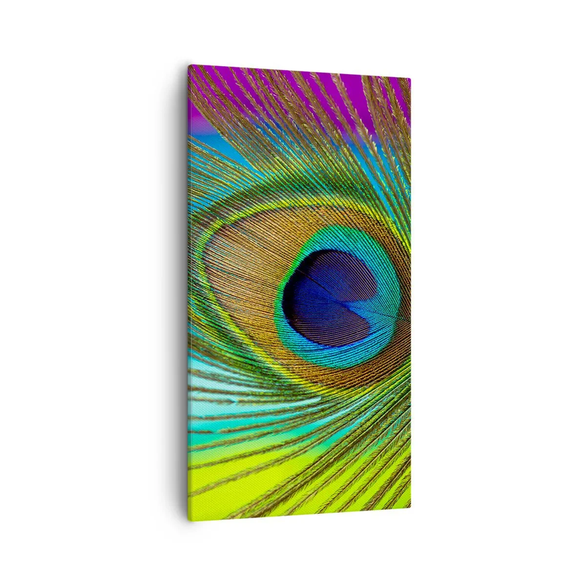 Bild auf Leinwand - Leinwandbild - Auge in Auge - 55x100 cm