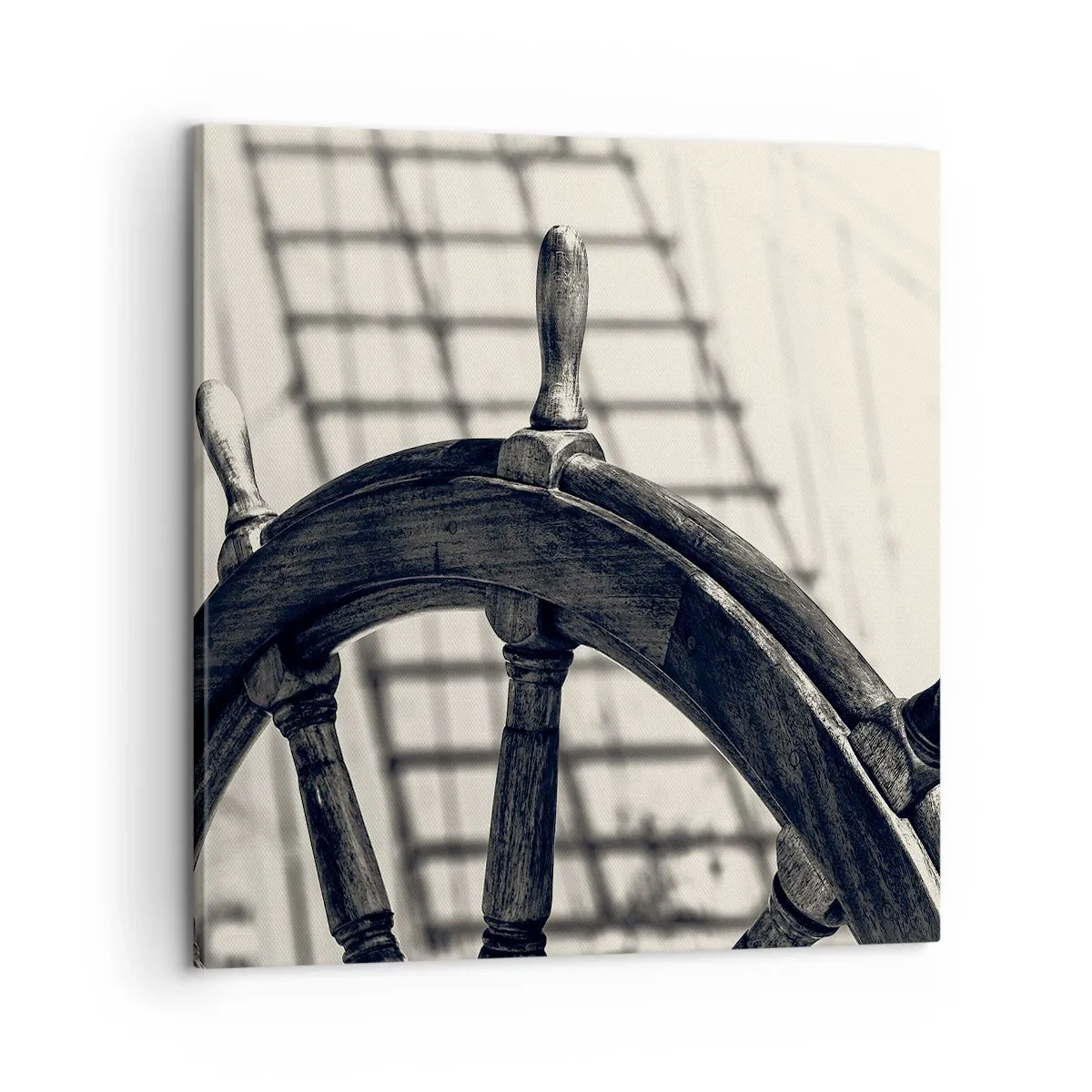 Bild auf Leinwand - Leinwandbild - Meeresgeschichten - 60x60 cm