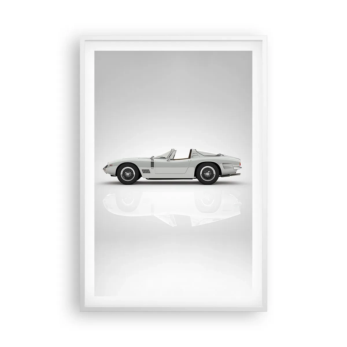 Poster in einem weißen Rahmen - Spaß versprochen - 61x91 cm