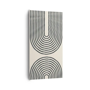 Bild auf Leinwand - Leinwandbild - In einem Moment ... - 65x120 cm