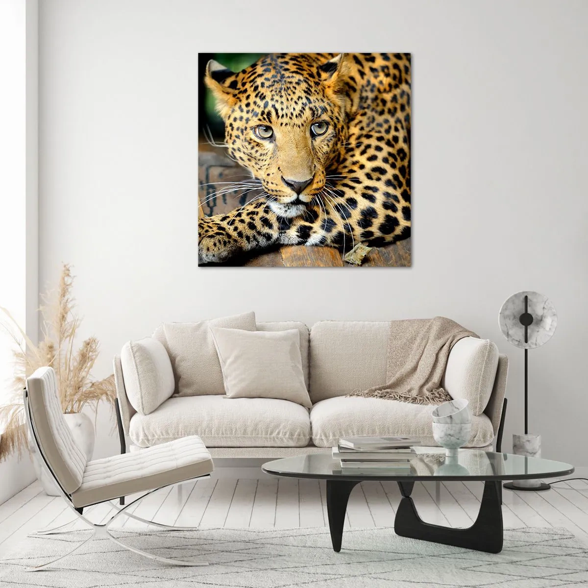 Glasbild - Bild auf glas - Keine Angst, komm mal her - 40x40 cm