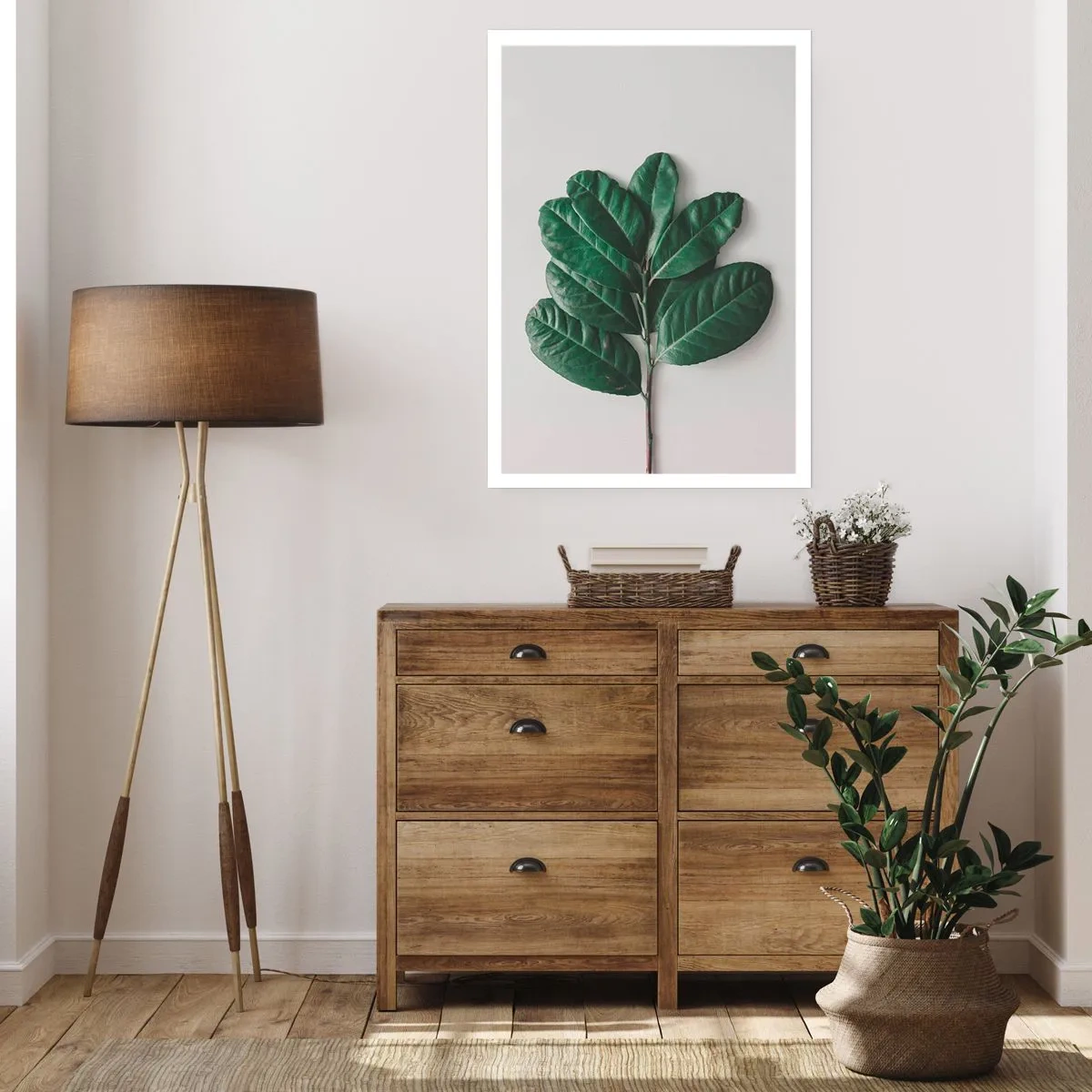 Poster - Eine Zeichnung purer Natur - 40x50 cm