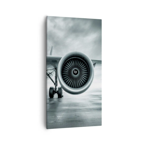 Bild auf Leinwand - Leinwandbild - Die Macht ist da! - 55x100 cm