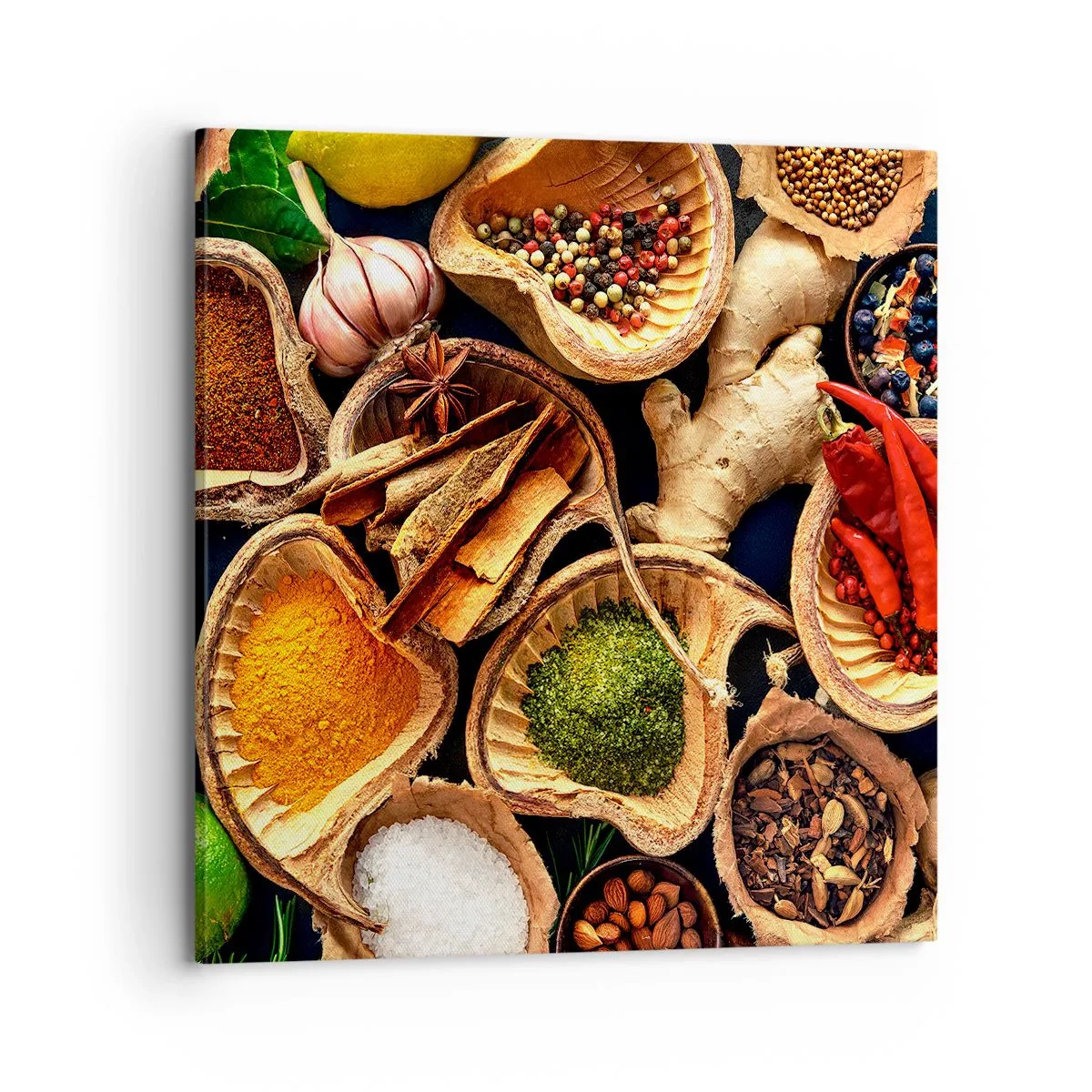 Bild auf Leinwand - Leinwandbild - Nimm was du willst - 70x70 cm