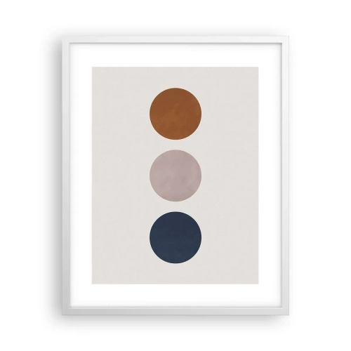 Poster in einem weißen Rahmen - Ein Symbol für Exzellenz - 40x50 cm