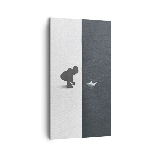 Bild auf Leinwand - Leinwandbild - Tolle Expedition - 45x80 cm