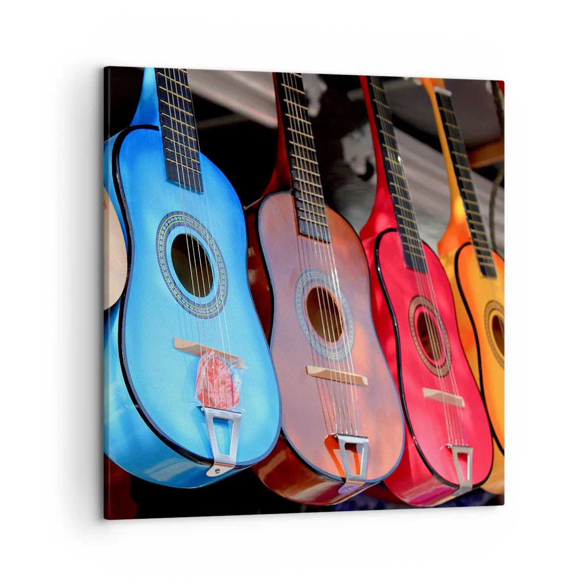 Bild auf Leinwand - Leinwandbild - Lateinische Atmosphäre - 50x50 cm