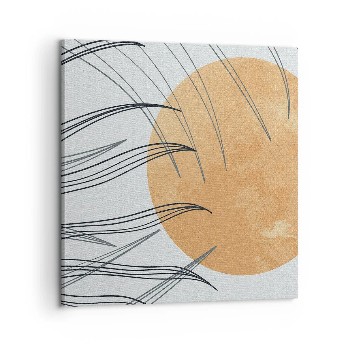 Bild auf Leinwand - Leinwandbild - Immer der Sonne entgegen - 60x60 cm