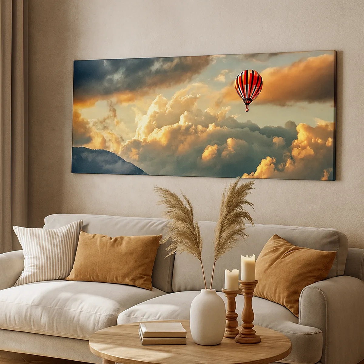 Bild auf Leinwand - Leinwandbild - Ich fliege, weil ich es will - 30x30 cm