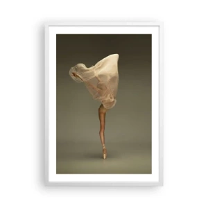 Poster in einem weißen Rahmen - Es wird bald auffliegen - 50x70 cm