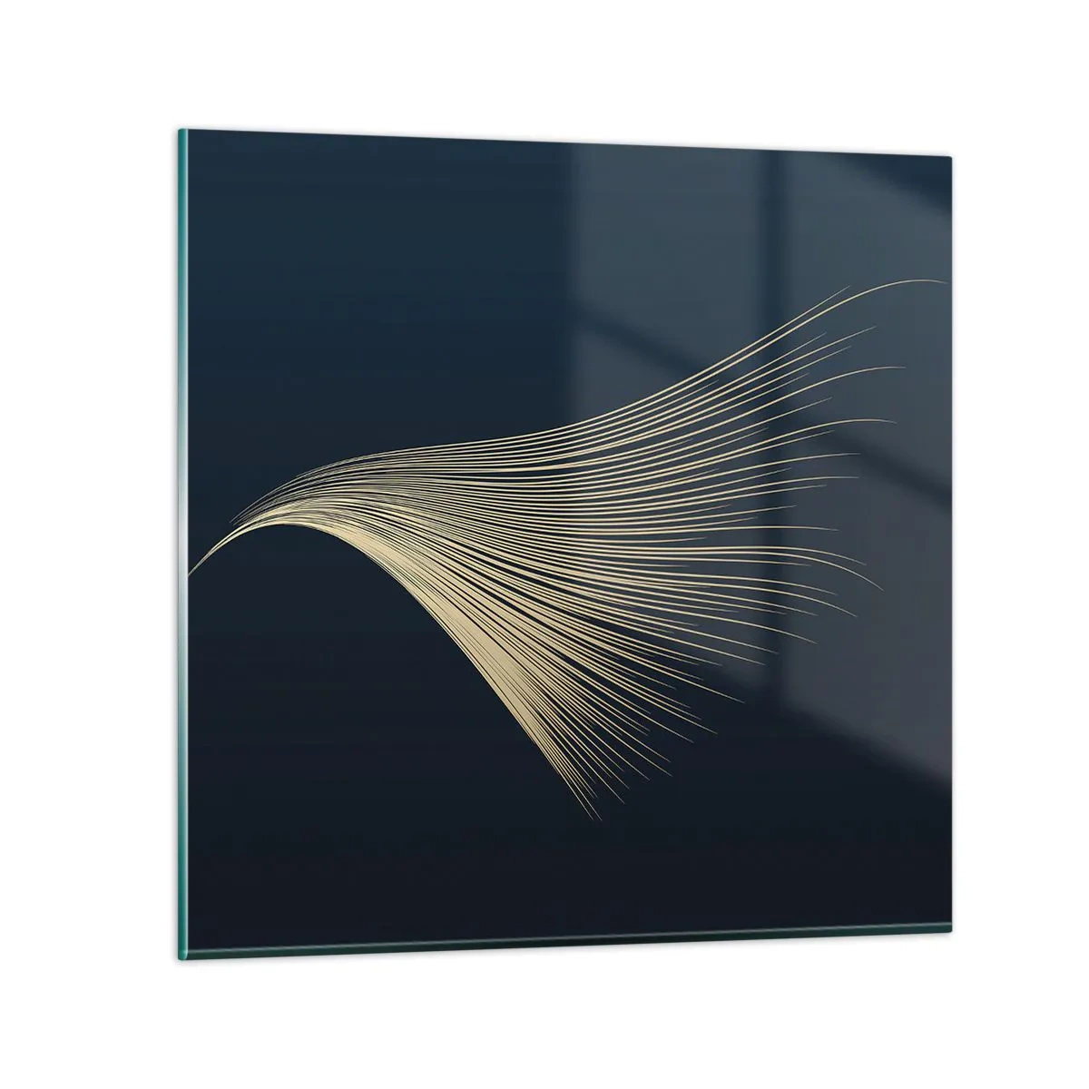 Glasbild - Bild auf glas - Wie das Haar eines Engels - 30x30 cm