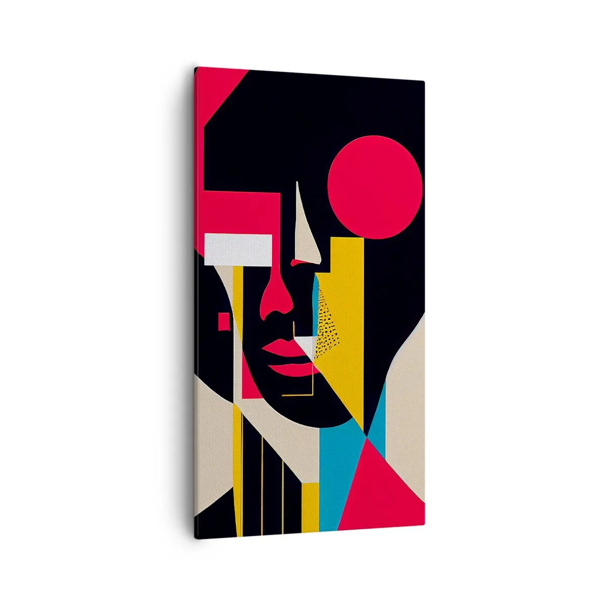 Bild auf Leinwand - Leinwandbild - Ihre innere Welt - 55x100 cm