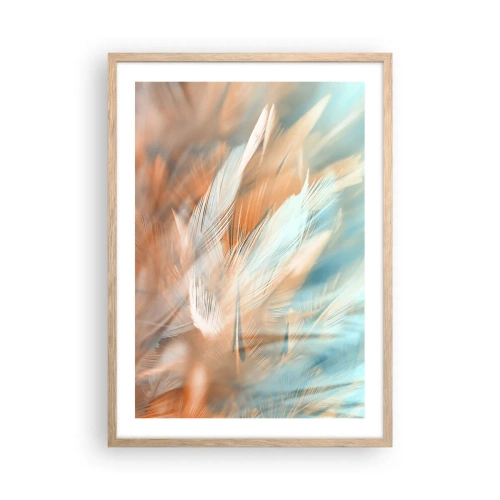 Poster in einem Rahmen aus heller Eiche - Im Land der Sanftmut - 50x70 cm
