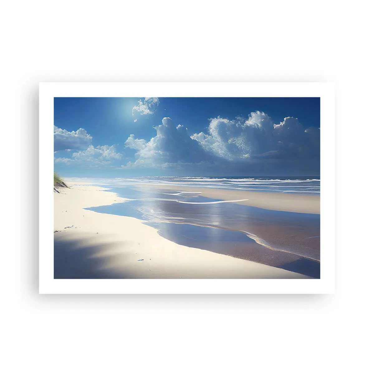 Poster - Paradiesischer Urlaub - 70x50 cm