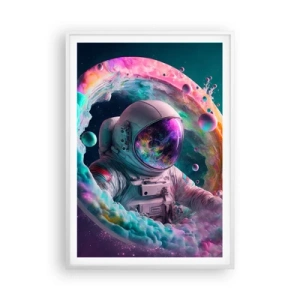 Poster in einem weißen Rahmen - Sternentor - 70x100 cm