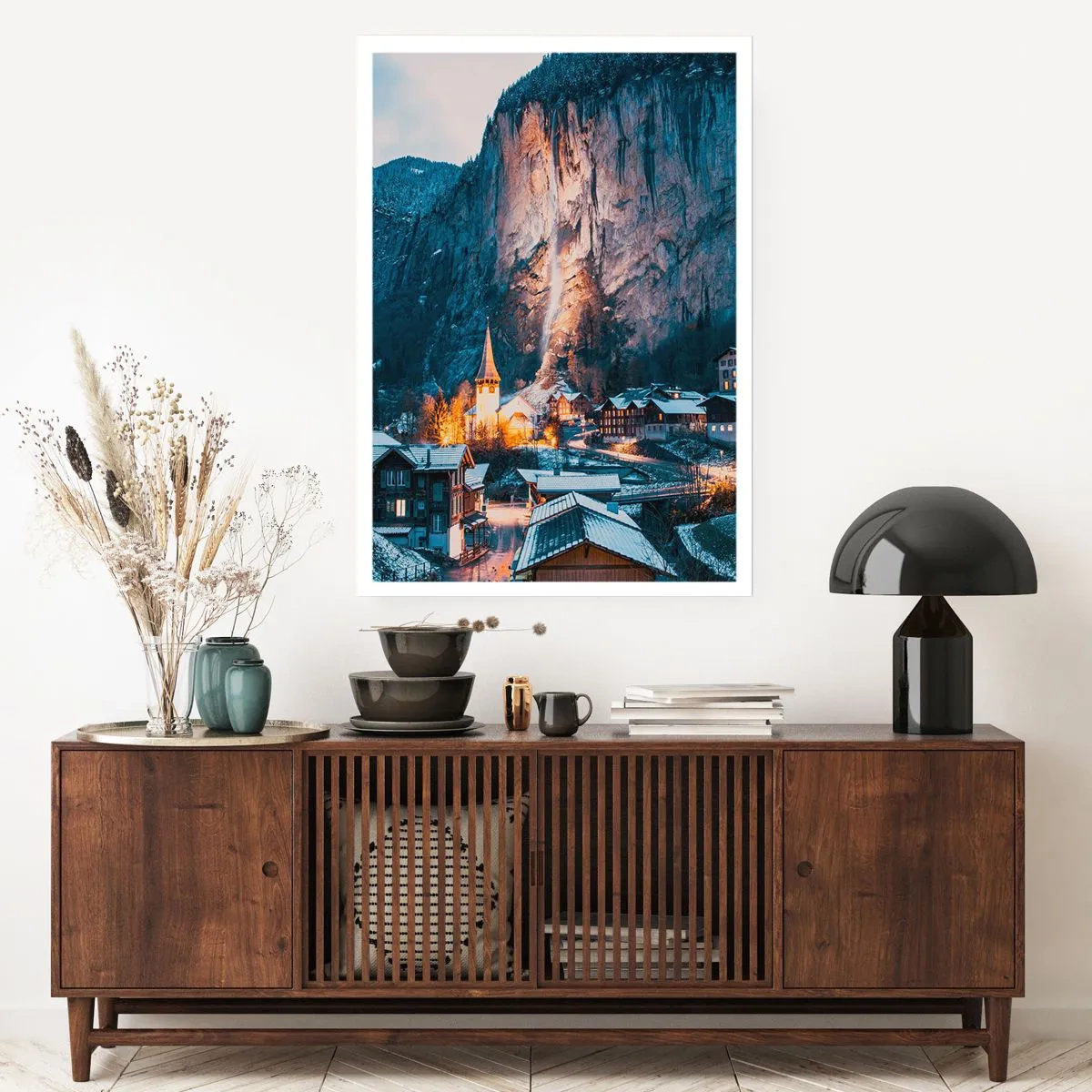 Poster - Der leuchtende Geist des Winters - 30x40 cm