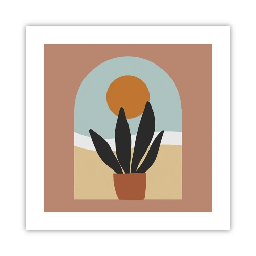 Poster - Kleine Freuden - 40x40 cm