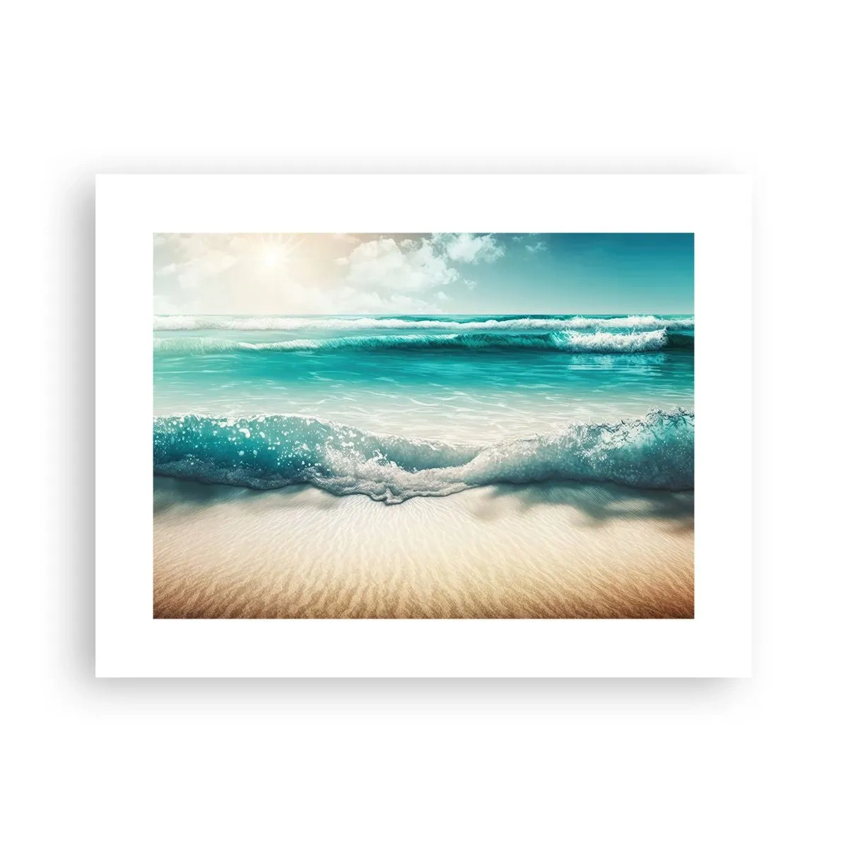 Poster - Frieden des Ozeans - 40x30 cm