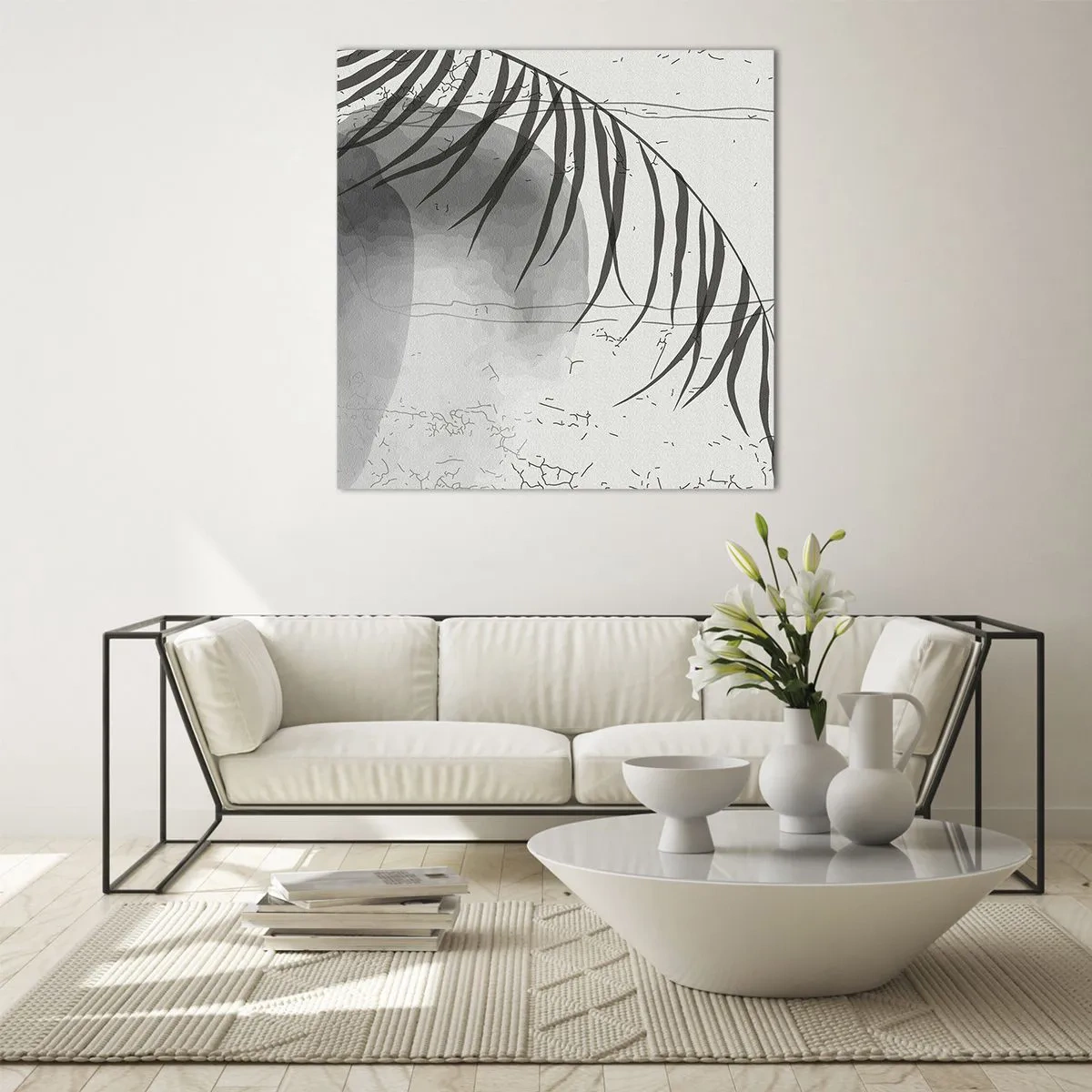 Glasbild - Bild auf glas - Subtile Exotik der Natur - 30x30 cm