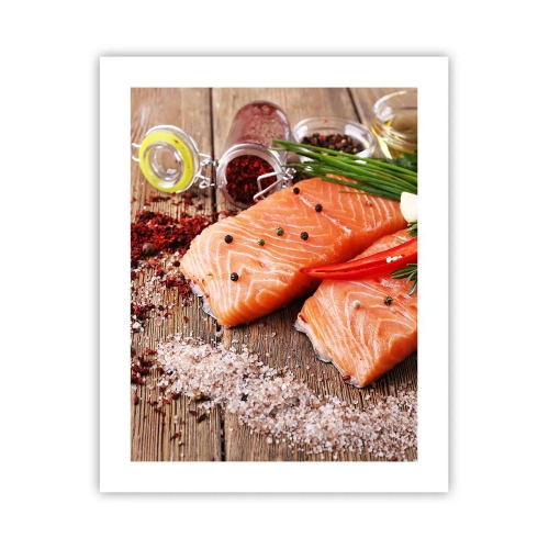 Poster - Norwegisches Abenteuer in der Küche - 40x50 cm