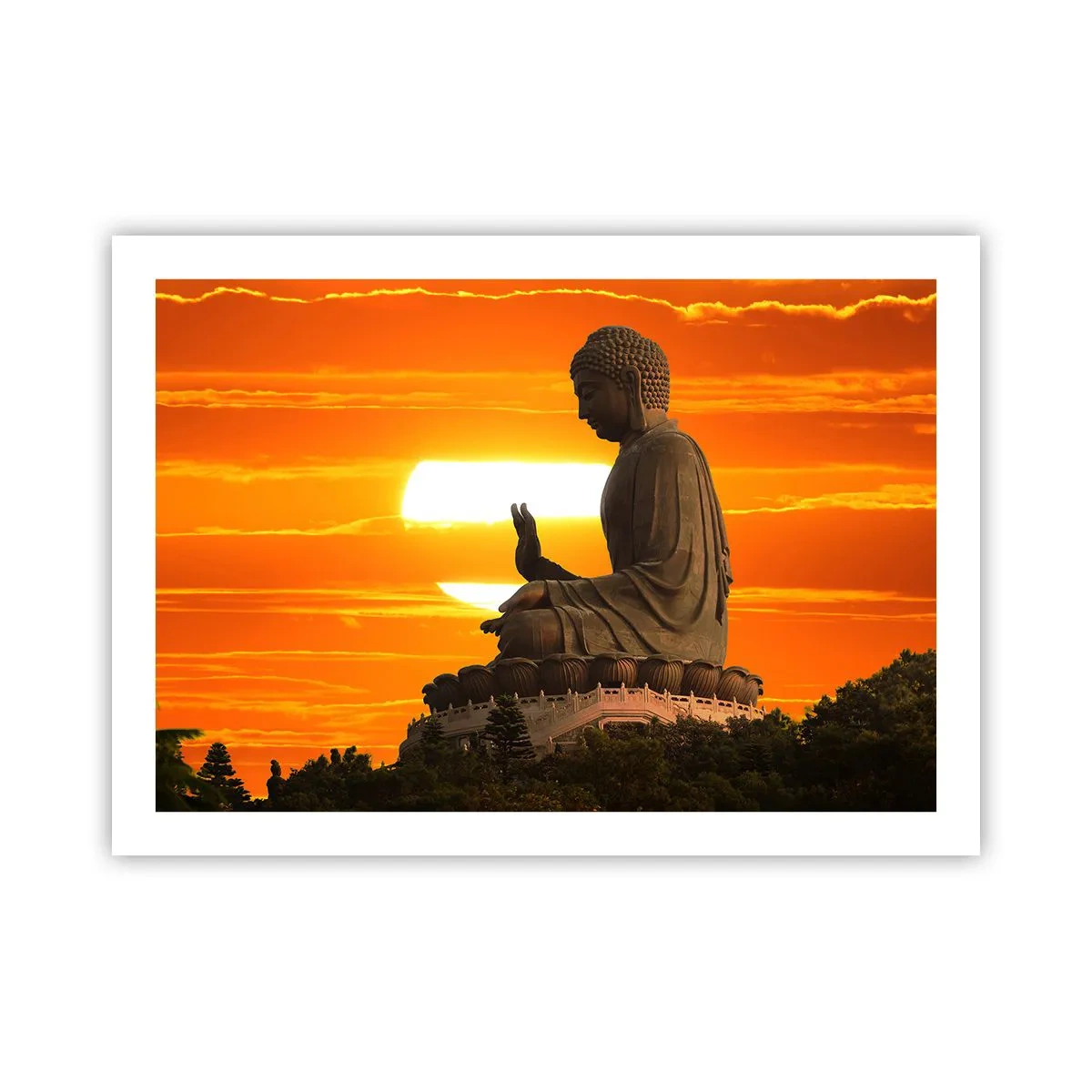 Poster - Keine Angst vor der Welt - 70x50 cm