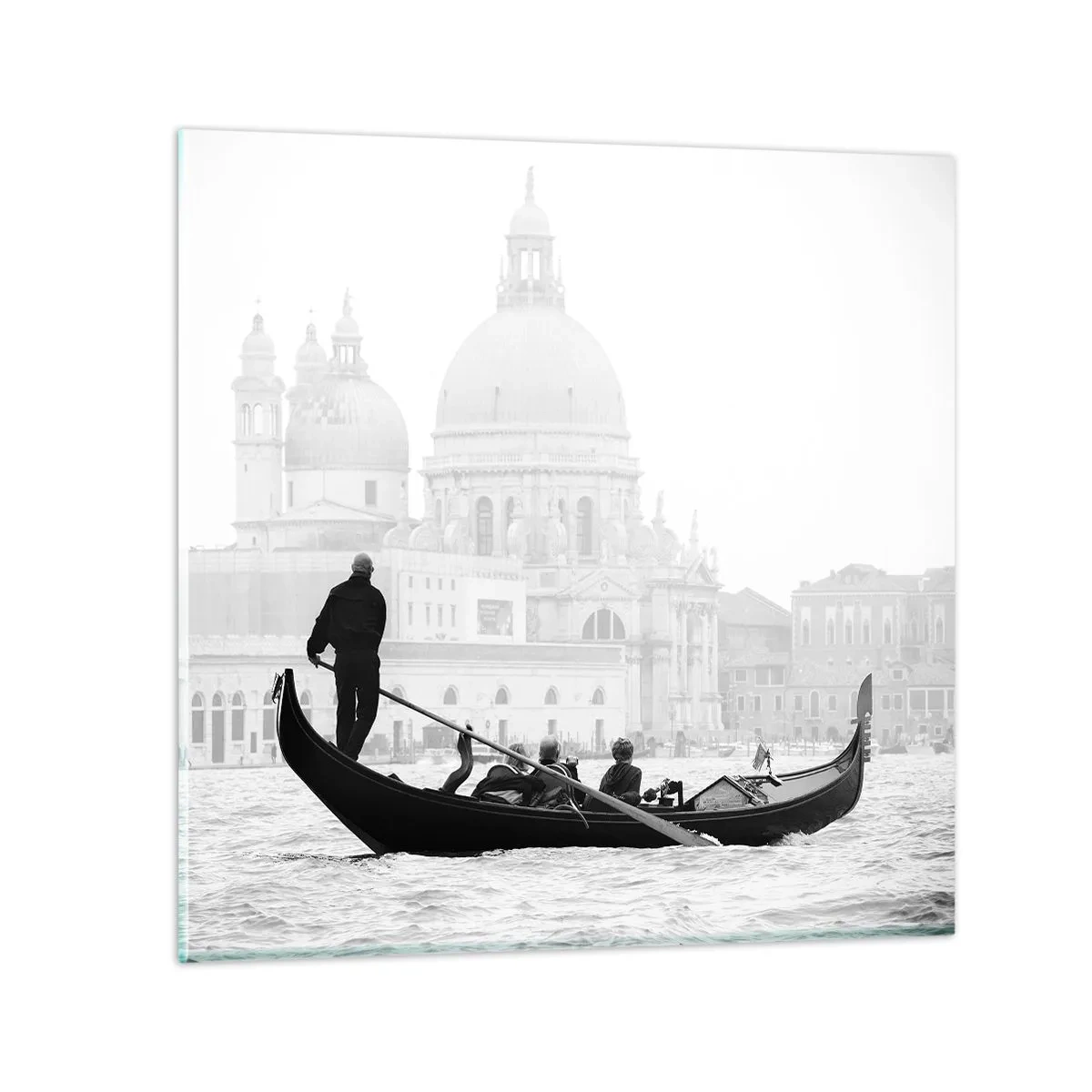 Glasbild - Bild auf glas - Reise zu den Quellen der Schönheit - 40x40 cm