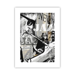Poster - Im Rhythmus von New York - 30x40 cm