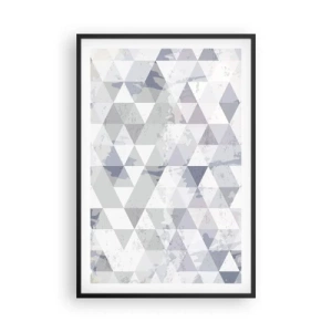 Poster in einem schwarzem Rahmen - Im Rhythmus auf drei - 61x91 cm