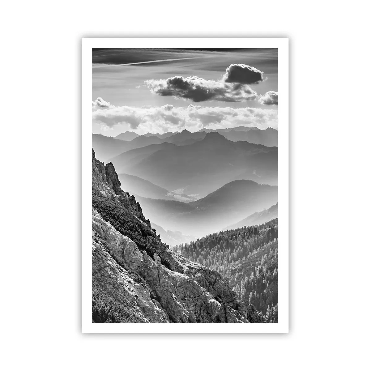 Poster - Bis zum Horizont - 70x100 cm