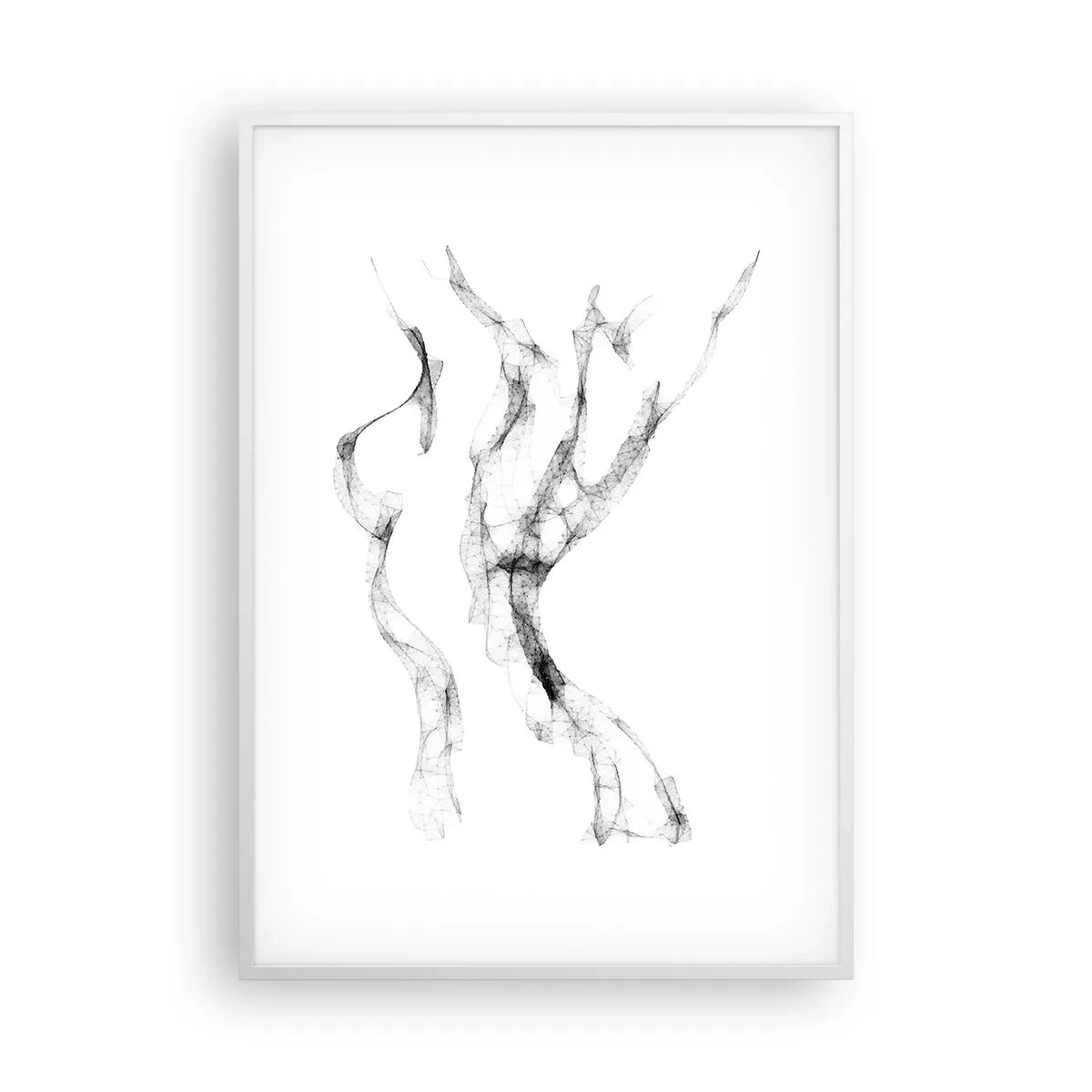 Poster in einem weißen Rahmen - Schön und stark - 70x100 cm