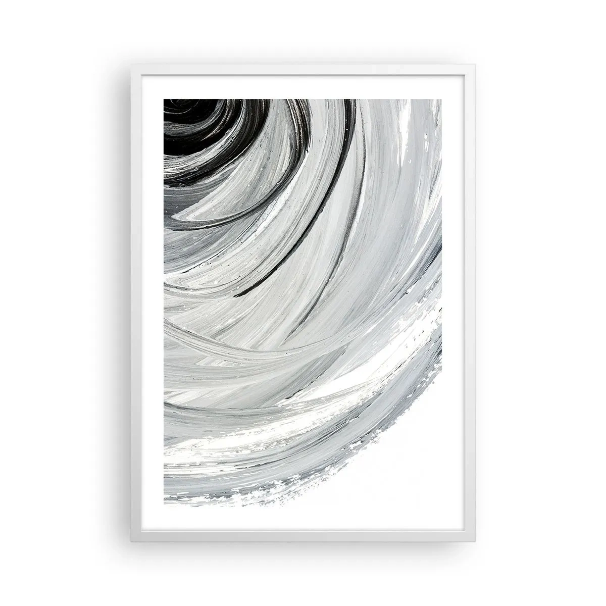 Poster in einem weißen Rahmen - Orbitale Komposition - 50x70 cm