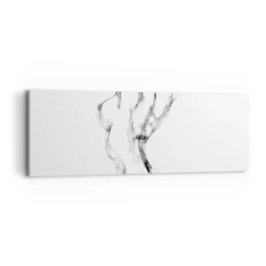 Bild auf Leinwand - Leinwandbild - Schön und stark - 90x30 cm