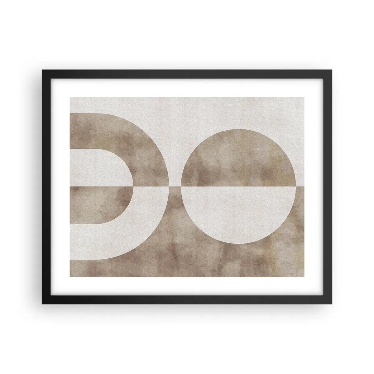 Poster in einem schwarzem Rahmen - Ähnlichkeiten und Unterschiede - 50x40 cm