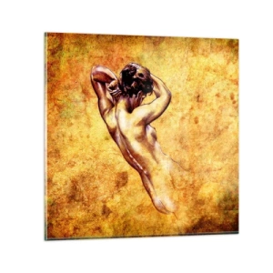 Glasbild - Bild auf glas - Entdeckt, aber immer noch ein Rätsel - 30x30 cm