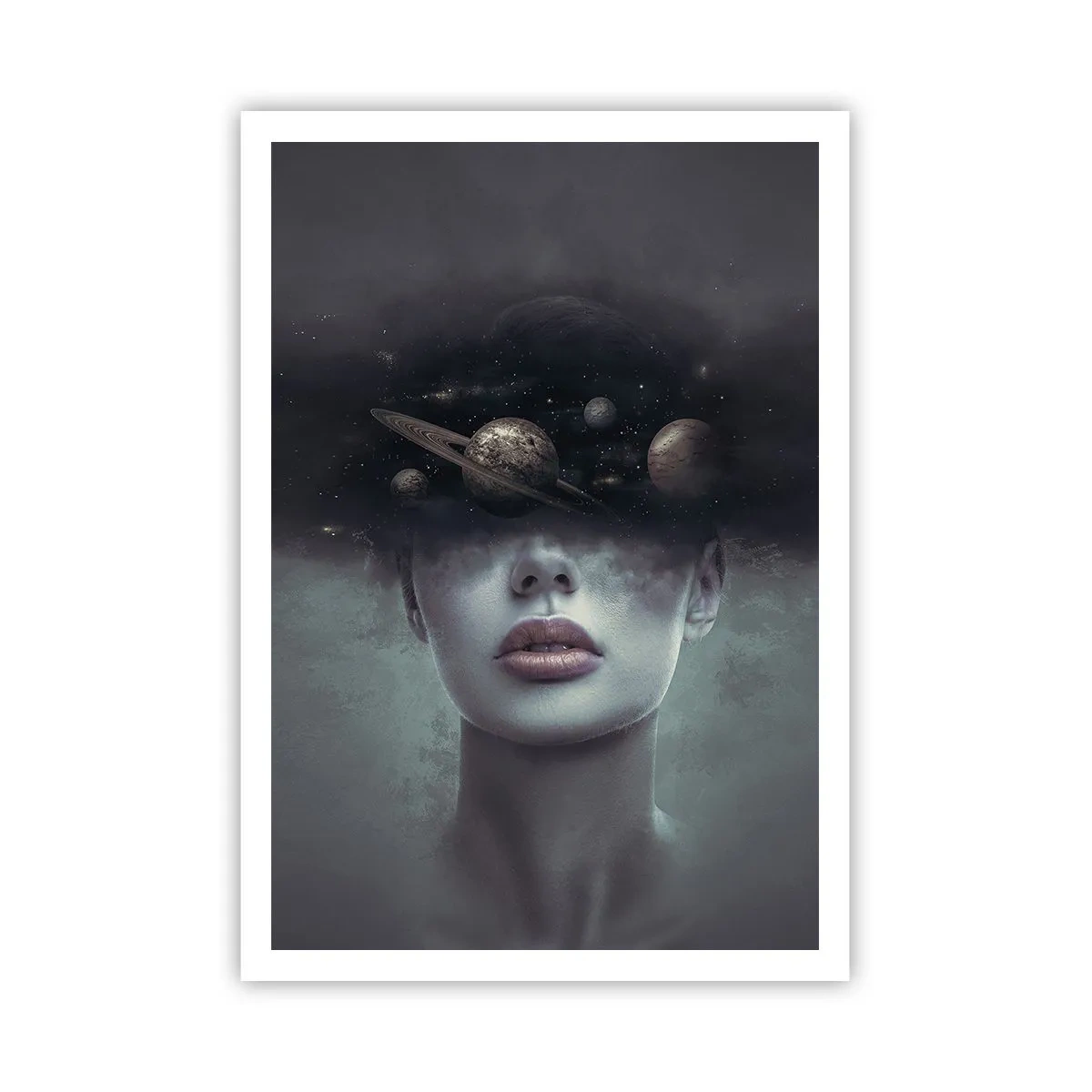 Poster - Und die Planeten spielen verrückt ... - 70x100 cm