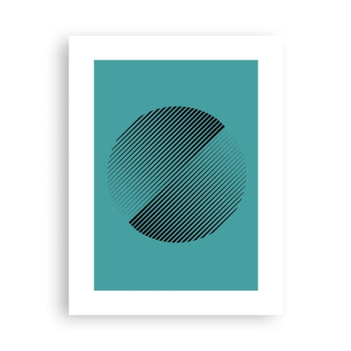 Poster - Kreis – eine geometrische Variante - 30x40 cm