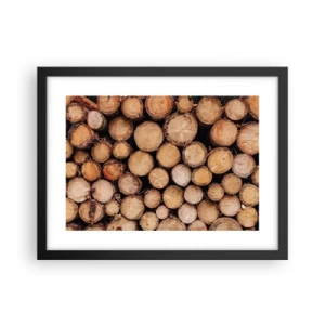 Poster in einem schwarzem Rahmen - Ein neuer Anfang - 40x30 cm