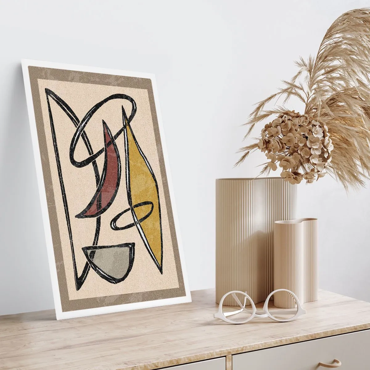 Poster - Vertikale und Horizontale - 70x100 cm