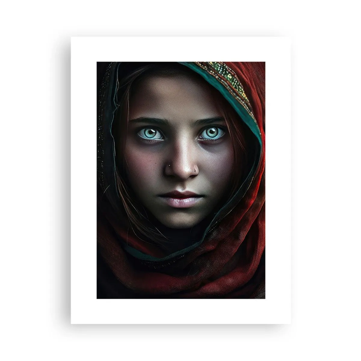 Poster - Prinzessin aus dem Osten - 30x40 cm