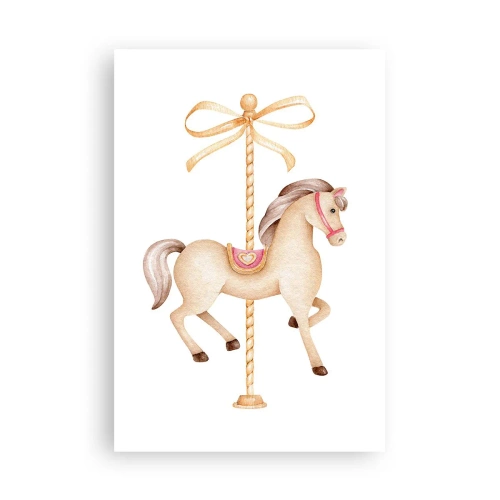 Poster - Anmutiger Trab - 61x91 cm