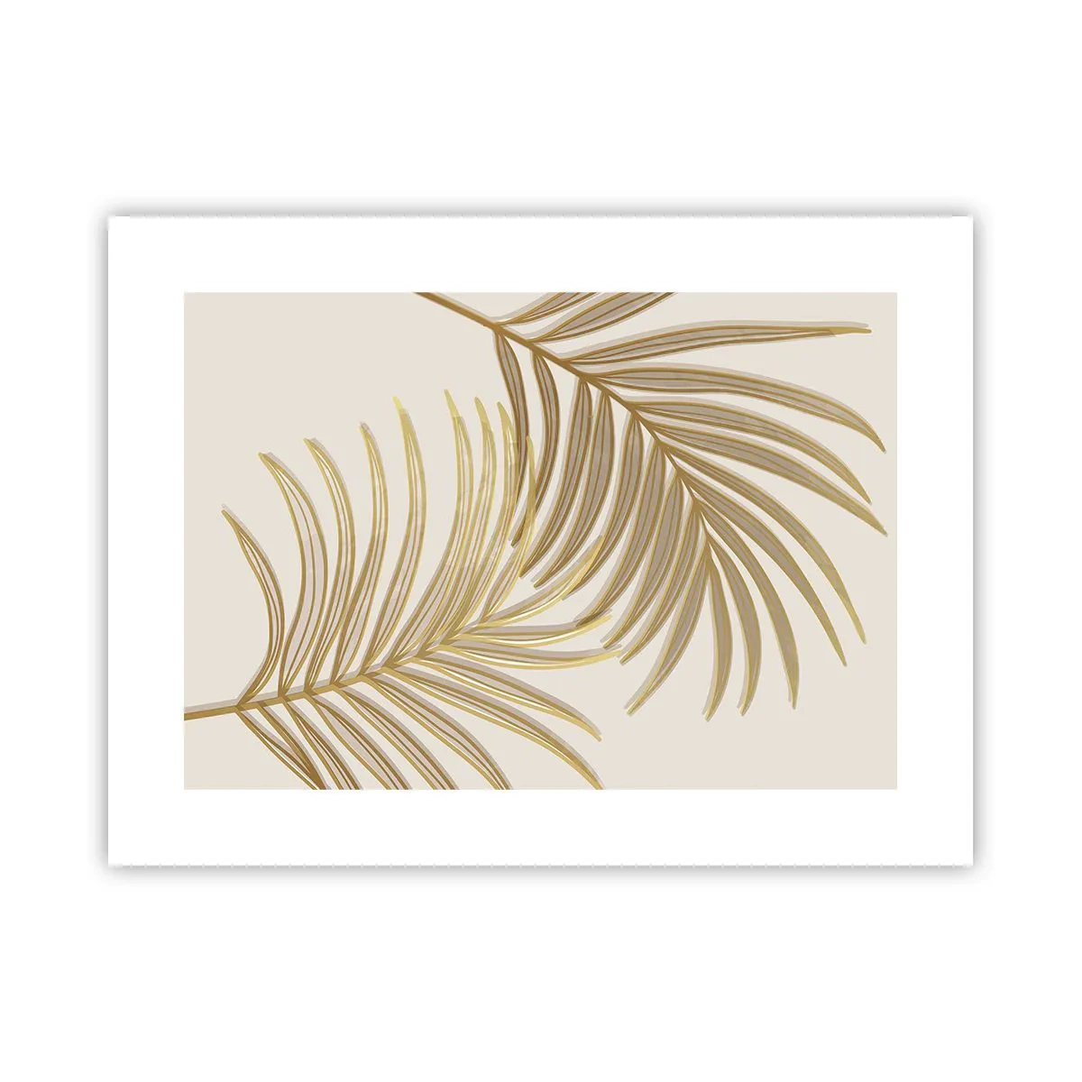 Poster - Goldene Palme! - 40x30 cm