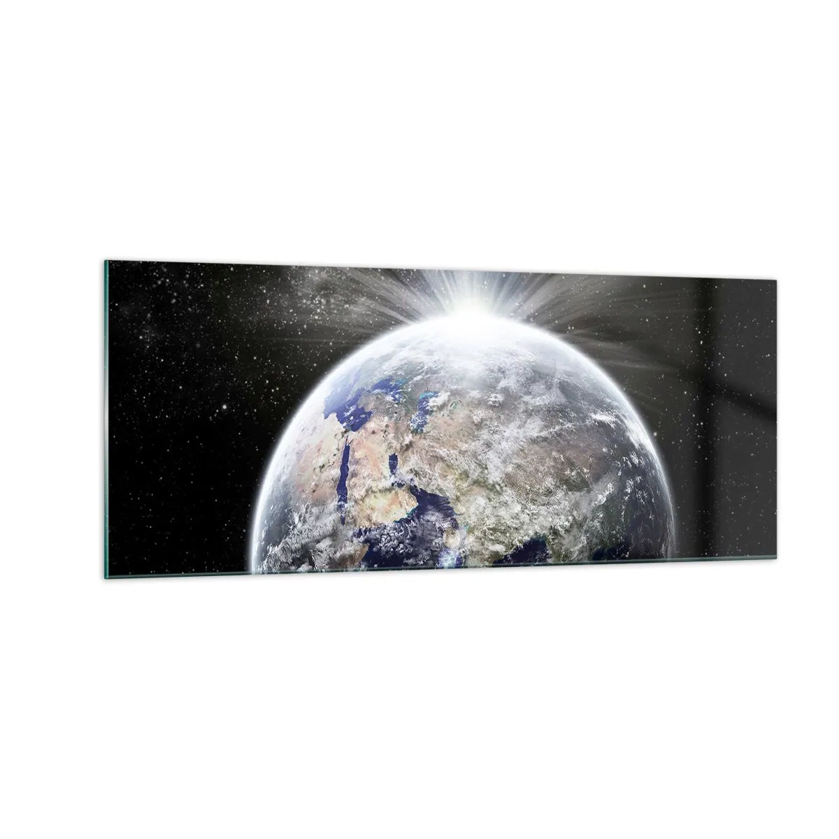 Glasbild - Bild auf glas - In voller Pracht - 100x40 cm