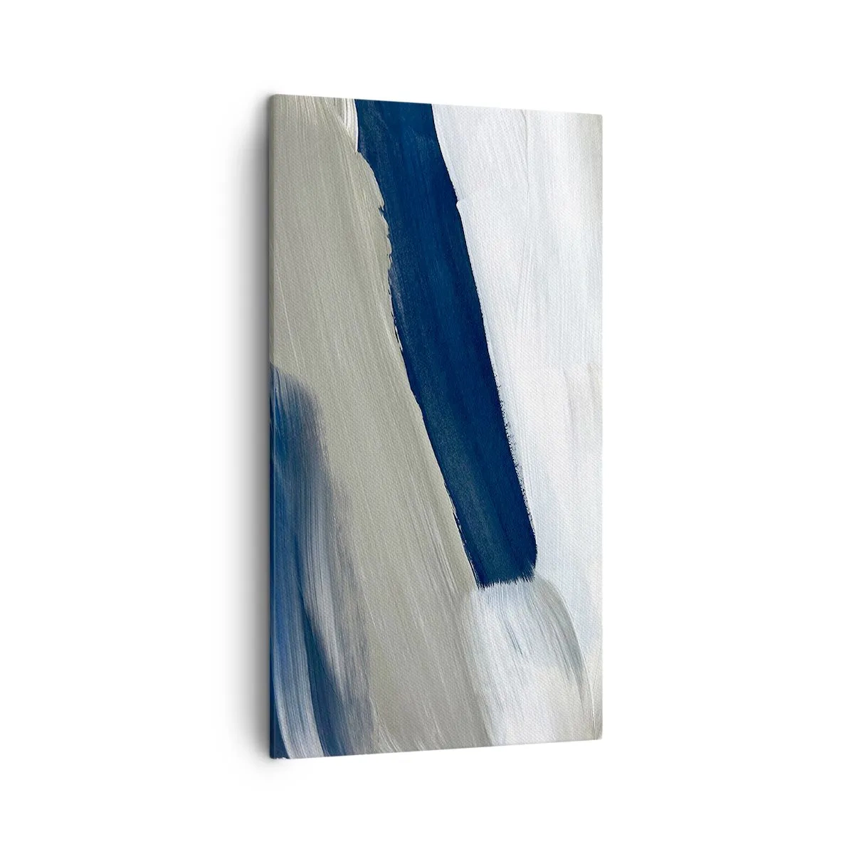 Bild auf Leinwand - Leinwandbild - Begegnung mit dem Weißsein - 45x80 cm