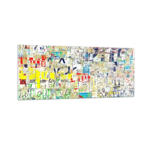 Glasbild - Bild auf glas - Es freut einfach die Augen - 100x40 cm