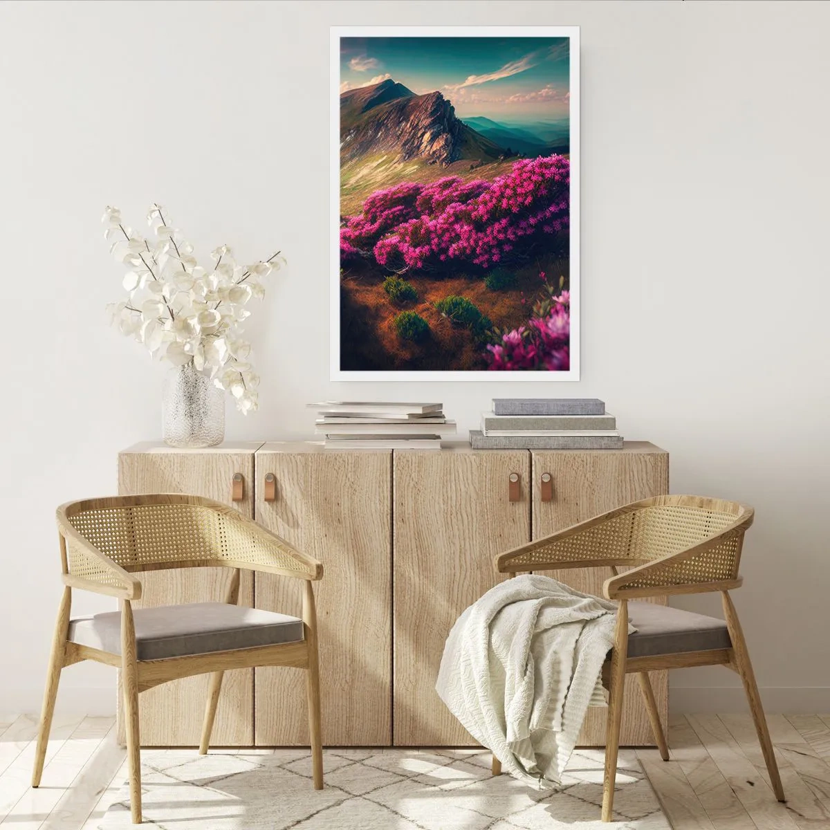 Poster - Sommer in den Bergen - 40x50 cm