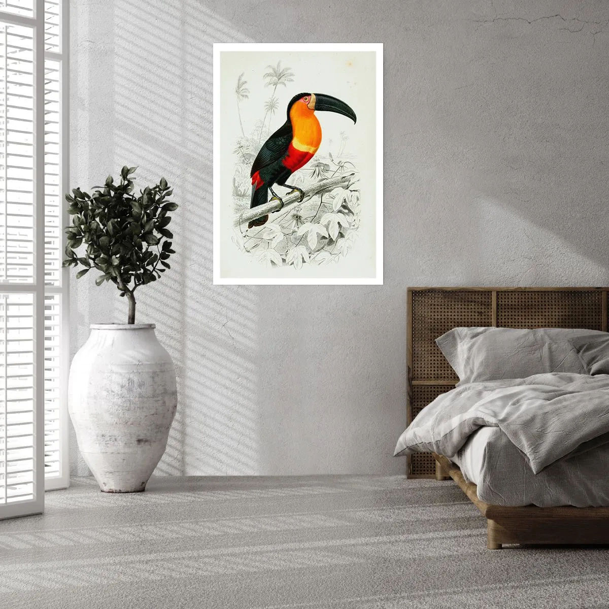 Poster - Vogelfarben - 30x40 cm