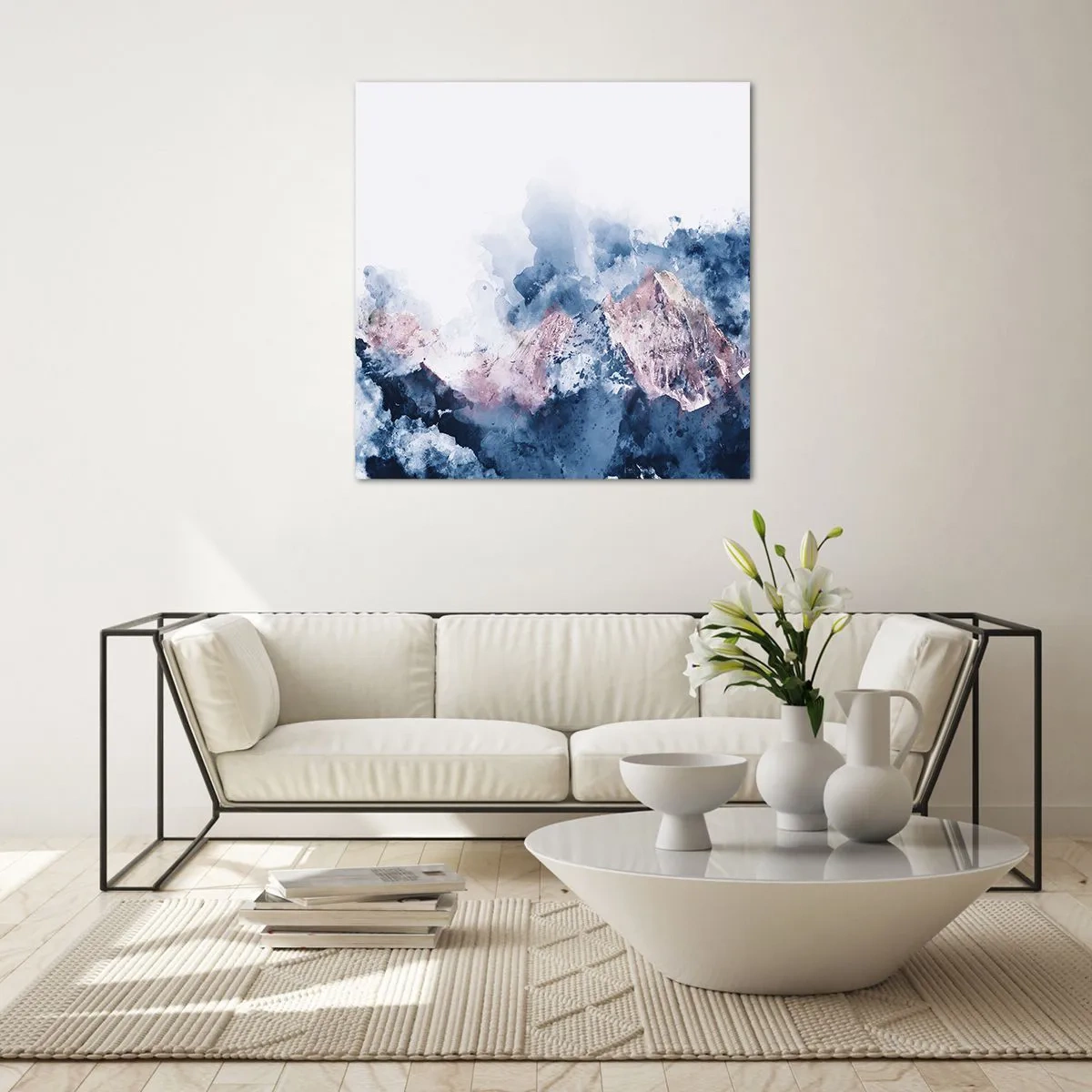 Glasbild - Bild auf glas - Das sind die Spitzen! - 30x30 cm