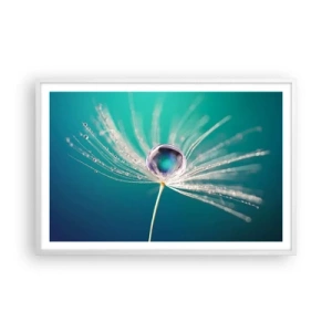 Poster in einem weißen Rahmen - Mystischer Moment - 91x61 cm